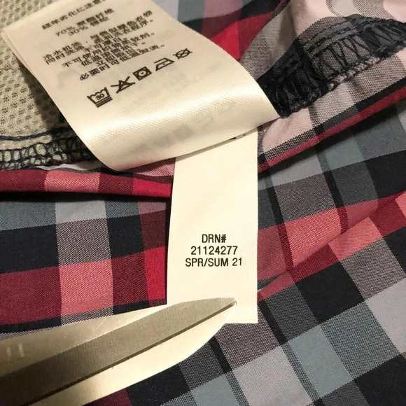 Eddie  Bauer Travex Button Shirt Womens Size XL Plaid Short Sleeve Shirt - Picture 13 of 16